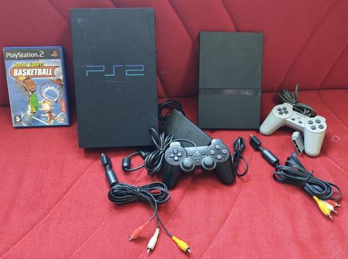 Sony play station ps2 slim - , +