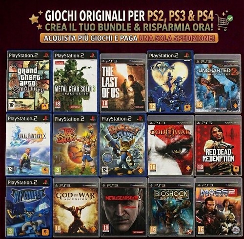 Sony playstation giochi - playstation,