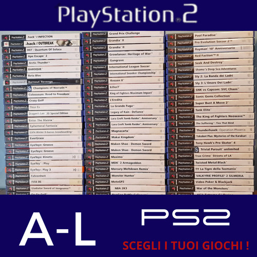 Lotto giochi ps2 playstation - ps2,